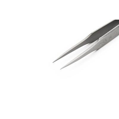 Weller Erem 115 mm, Stainless Steel, Pointed; Relieved, Tweezers