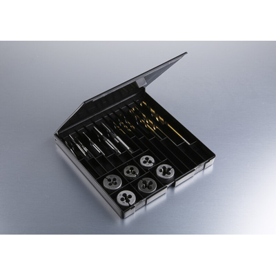 RS PRO Tap, Die & Drill Set, M3 to M10 Thread