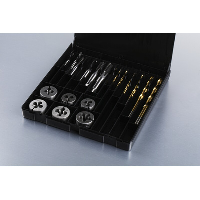 RS PRO Tap, Die & Drill Set, M3 to M10 Thread