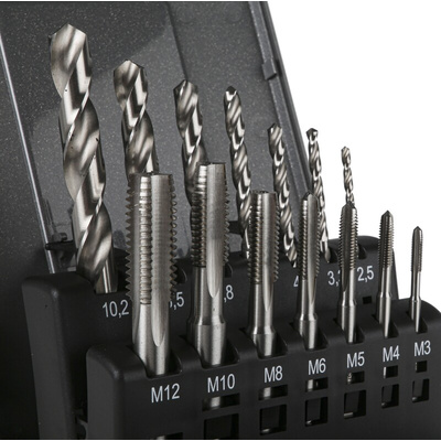 RS PRO Tap & Drill Set, M12 Thread