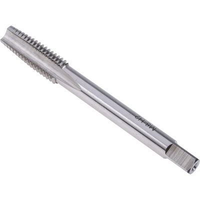 RS PRO Threading Tap, M8 Thread, 1.25mm Pitch, Metric Standard, Hand Tap