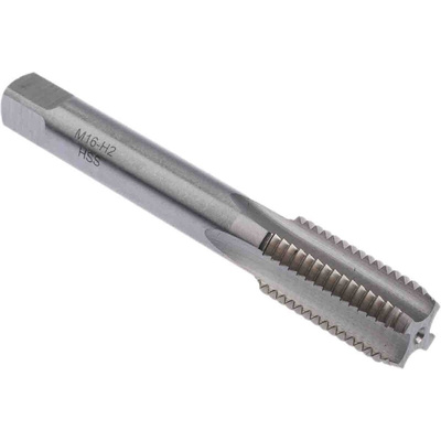 RS PRO Threading Tap, M16 Thread, 2.0mm Pitch, Metric Standard, Hand Tap