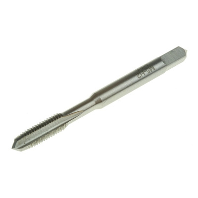 RS PRO Threading Tap, M5 Thread, 0.8mm Pitch, Metric Standard, Hand Tap