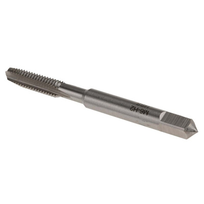 RS PRO Threading Tap, M6 Thread, 1.0mm Pitch, Metric Standard, Hand Tap
