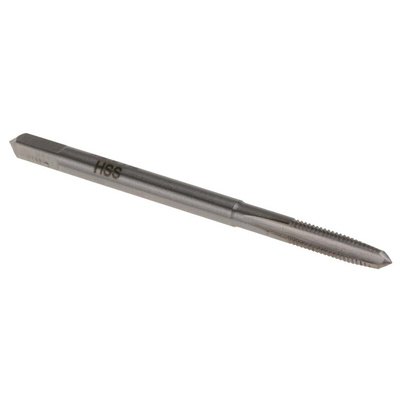 RS PRO Threading Tap, M2.5 Thread, 0.45mm Pitch, Metric Standard, Hand Tap
