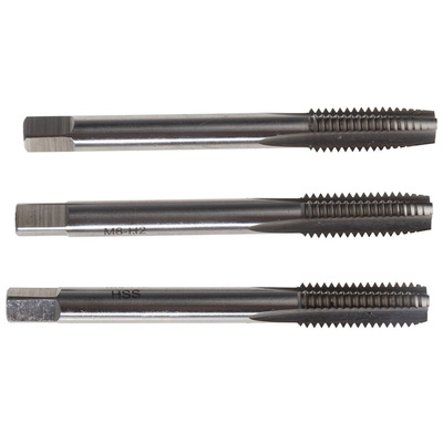 RS PRO Tap Set, M8 Thread