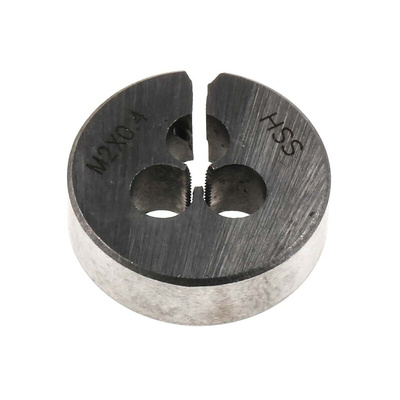 RS PRO Thread Die, M2 x 0.4mm Pitch, 13/16in od