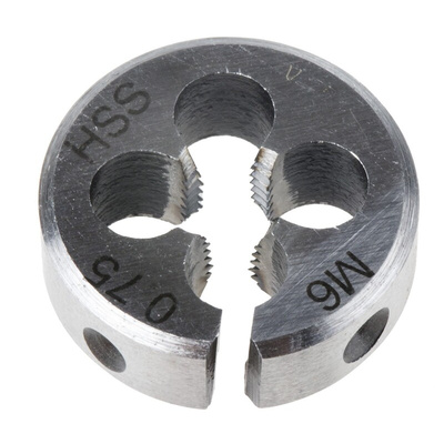 RS PRO Thread Die, M6 x 0.75mm Pitch, 13/16in od