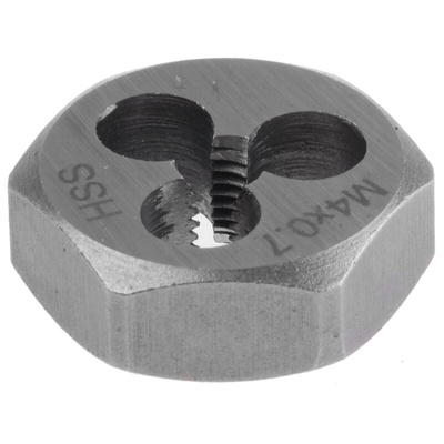 RS PRO 0.7mm Pitch M4 HSS Die Nut