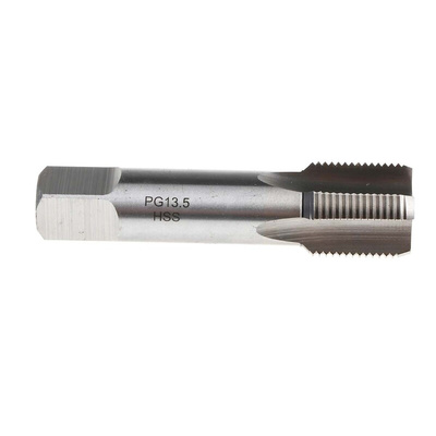 RS PRO Threading Tap, PG13.5-18 Thread, PG Standard, Hand Tap