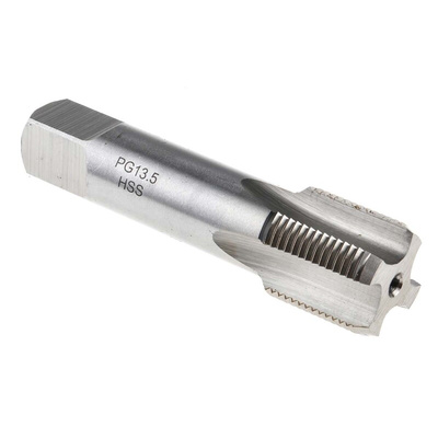 RS PRO Threading Tap, PG13.5-18 Thread, PG Standard, Hand Tap