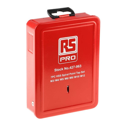 RS PRO Tap Set, M12 Thread