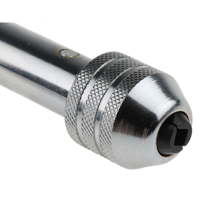 RS PRO Long Ratchet Tap Wrench Steel M5 → M12, 1BA → 0BA (ISO), 7/32 → 3/8 in (ISO), 1/4 →