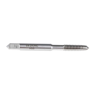 RS PRO Threading Tap, 1/4 UNC Thread, UNC Standard