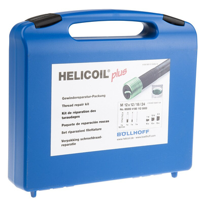 Böllhoff 34 piece M12 x 1.75 Thread Repair Kit