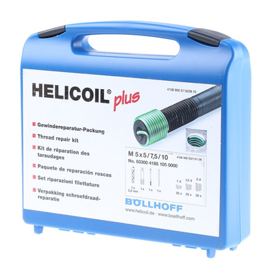 Böllhoff 64 piece M5 x 0.8 Thread Repair Kit