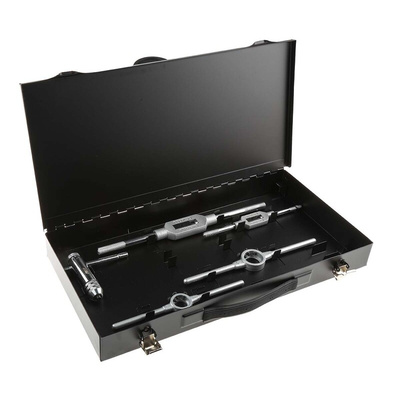 RS PRO 20-Piece HSS Thread Tap & Die Set, M3 - M10 Taps, M3 - M10 Dies