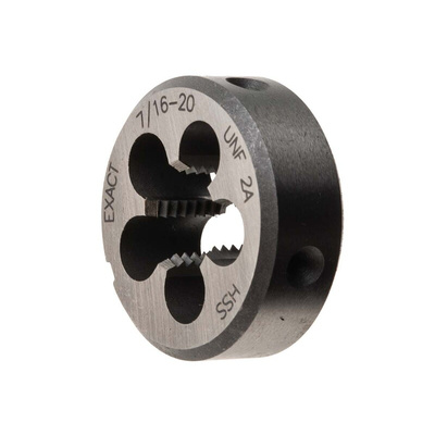 EXACT Thread Die, 7/16-20, 30mm od