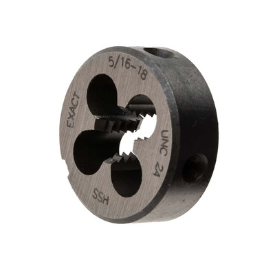 EXACT Thread Die, 5/16-18, 25mm od