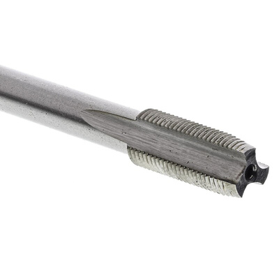 RS PRO Threading Tap, M8 Thread, 0.75mm Pitch, Metric Fine Standard
