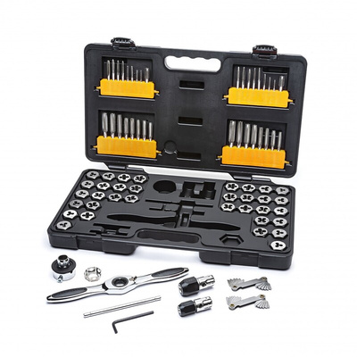 Gear Wrench 75 Piece Carbon Steel Thread Tap & Die Set