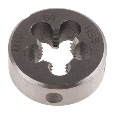 RS PRO Thread Die, M10 x 1.5mm Pitch, 25mm od