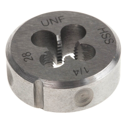 RS PRO Thread Die, 1/4-28 UNF, 25.4mm od