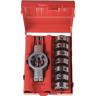 RS PRO 8-Piece Die Set, M3 - M12 Dies