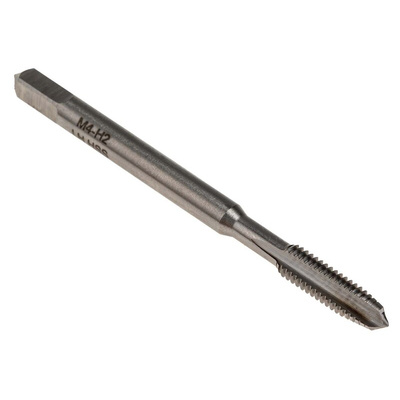 RS PRO Threading Tap, M4 Thread, 0.7mm Pitch, Metric Standard