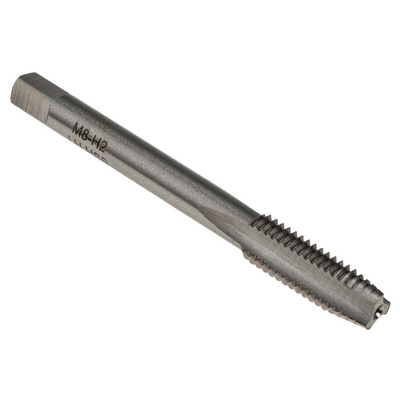 RS PRO Threading Tap, M8 Thread, 1.25mm Pitch, Metric Standard