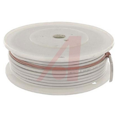 Alpha Wire White, 0.52 mm² Hook Up Wire 39X2025 Series , 30.5m