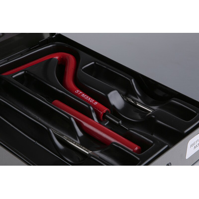 RS PRO 9 piece M3 x 0.5 Thread Repair Kit