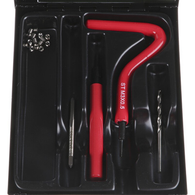 RS PRO 9 piece M3 x 0.5 Thread Repair Kit