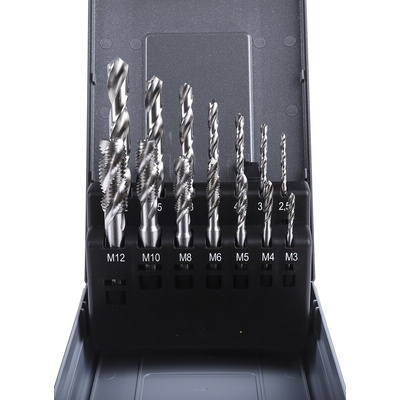 RS PRO Tap & Drill Set, M12 Thread