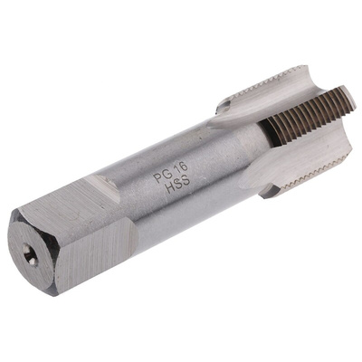 RS PRO Threading Tap, PG16-18 Thread, PG Standard, Hand Tap