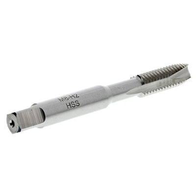 RS PRO Threading Tap, M8 Thread, 1.25mm Pitch, Metric Standard