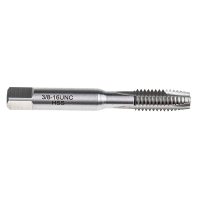 RS PRO Threading Tap, 3/8-16 Thread, UNC Standard