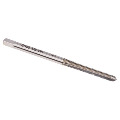 Dormer Threading Tap, M3 Thread, 0.5mm Pitch, Metric Standard, Machine Tap