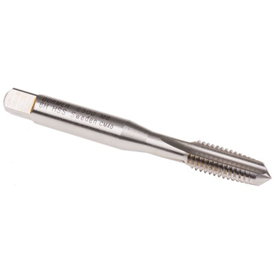 Dormer Threading Tap, M8 Thread, 1.25mm Pitch, Metric Standard, Machine Tap