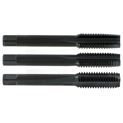 Tivoly Tap Set, MF10 mm Thread, 1.25mm Pitch, Metric Fine Standard