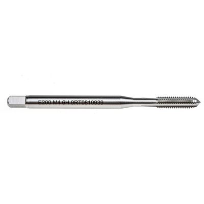 Dormer Threading Tap, M4 Thread, 0.7mm Pitch, Metric Standard, Machine Tap