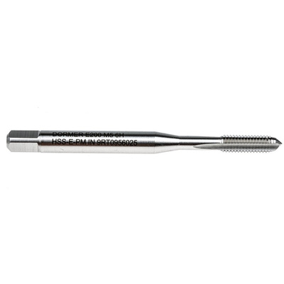 Dormer Threading Tap, M5 Thread, 0.8mm Pitch, Metric Standard, Machine Tap