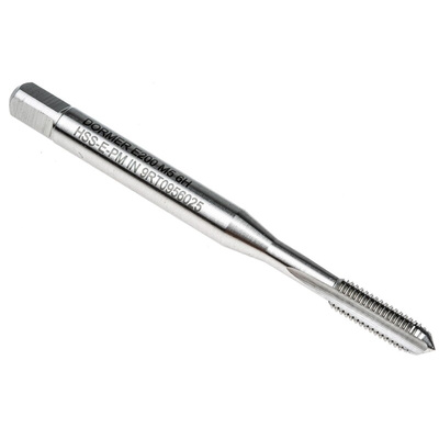 Dormer Threading Tap, M5 Thread, 0.8mm Pitch, Metric Standard, Machine Tap