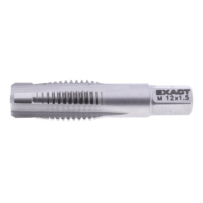 EXACT Thread Tap, M12 Thread, 1.5mm Pitch, Metric Fine Standard