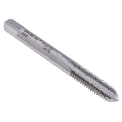 EVENTUS Threading Tap, M6 Thread, 1.0mm Pitch, Metric Standard, Hand Tap