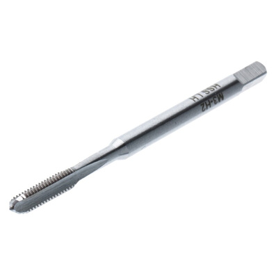 RS PRO Threading Tap, M3 Thread, 0.5mm Pitch, Metric Standard