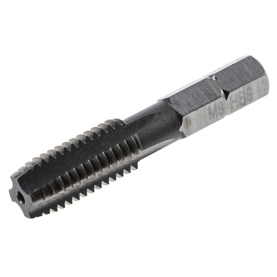 RS PRO Threading Tap, M8 Thread, 1.25mm Pitch, Metric Standard