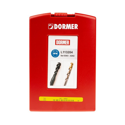 Dormer Tap & Drill Set, M12 Thread, Metric Standard, Hand Tap