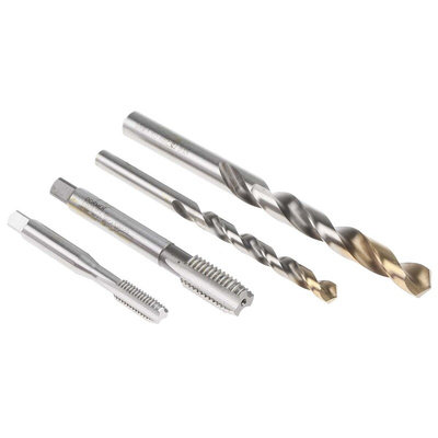 Dormer Tap & Drill Set, M12 Thread, Metric Standard, Hand Tap