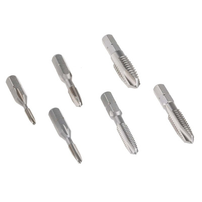 Wera Tap Set, M3 to M10 Thread, Metric Standard